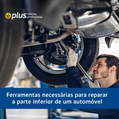 Ferramentas necessárias para reparar a parte inferior de um automóvel