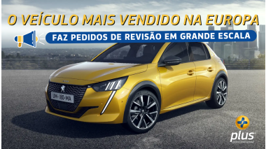 O Peugeot 208, o veículo mais vendido na Europa, faz pedidos de revisão em grande escala