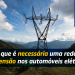 Por que é necessária uma rede de alta tensão nos automóveis elétricos?